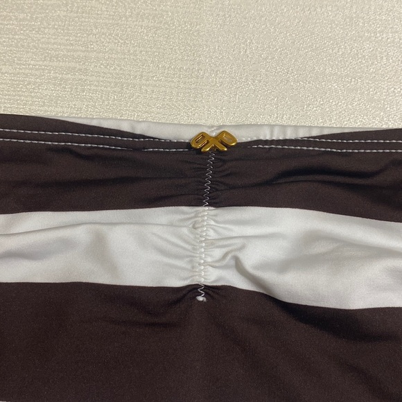 PILYQ Women's Godiva Detail Full w Metal/Bamboo Accents Bikini Bottom Size M - Picture 4 of 5